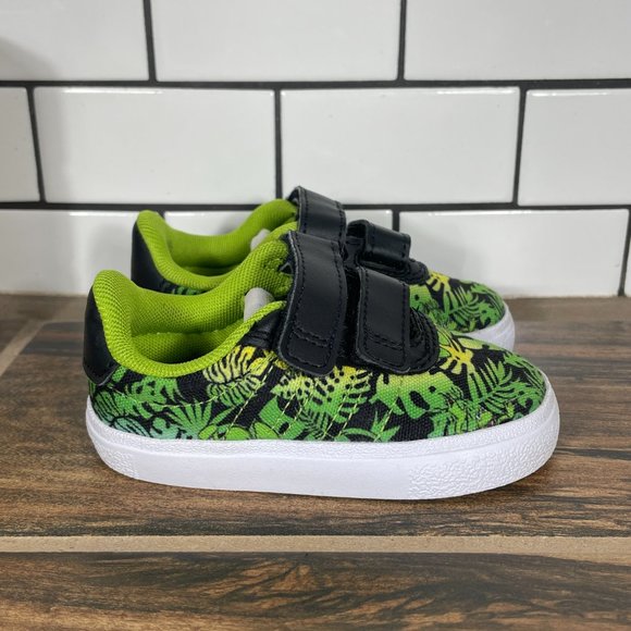 adidas x Disney Vulc Raid3r Toddler 5K Shoes Muppets Kermit The Frog Sneakers - Picture 3 of 13